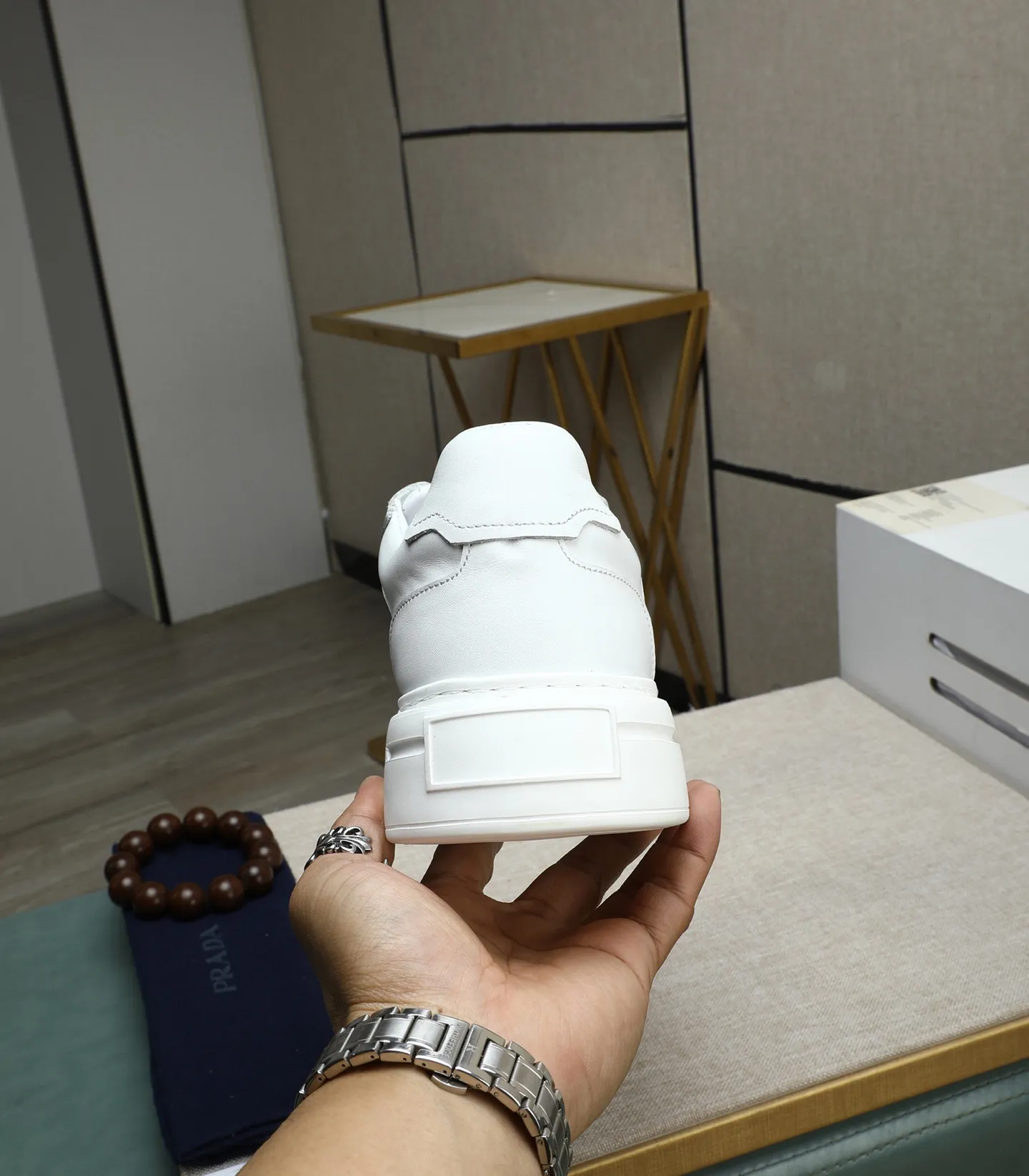 Men's shoes 💰500 🌹🌹[PRADA—Prada] 2025 latest model 🙈original replica! 👟👟👟Available here. The workmanship is top-notch. The upper is made of Italian 🇮🇹Imported calfskin. ❗️Breathable genuine leather lining @Suitable for travel. The original version has an enlarged engraved sole, making it suitable for all kinds of travels, showing low-key luxury. Let quality speak for itself. Color: Size: 38-44